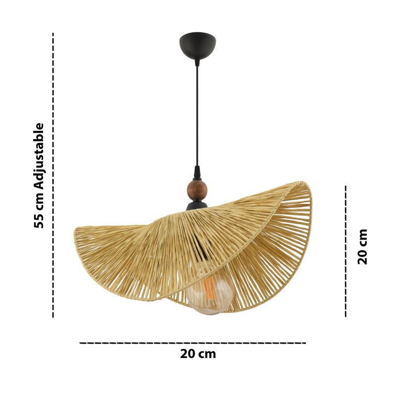 Lustre, Chameau, Noir / brun