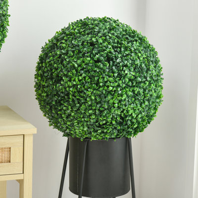 Boules artificielles 15,75 pouces, beauté à long terme 15,75 "statique - décor