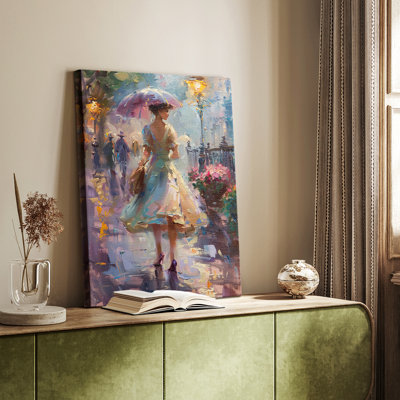 WOMEN Series DCCDXLVII - Toile tendue avec châssis Premium - prête à être accrochée