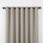 Extendable Metal Curtain Pole Set with Rings, Finials & Brackets, Adjustable 25mm Curtain Rods (Set of 2)-1767099402-1767099403