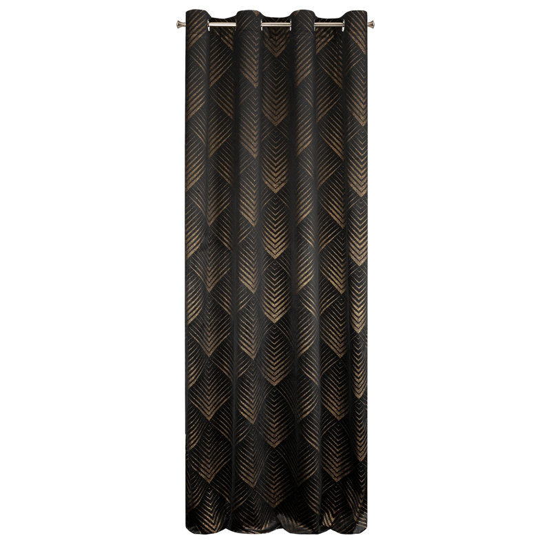 Rynn Blackout Curtains Single Panel
