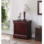 Table de chevet 2 tiroirs, table de bout, table d'appoint Wan -1542896782