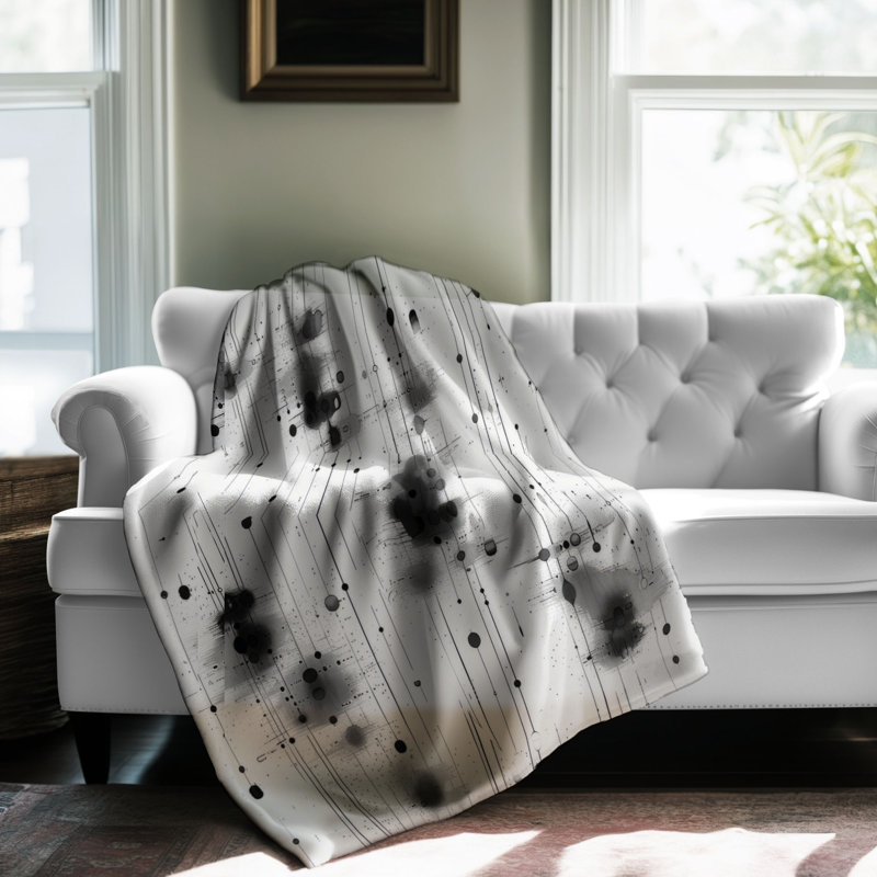 Data Code - 1 Piece Premium Blanket, Queen