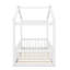 Structure de lit en bois avec clôture-1457319815