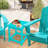 Denarrius Adirondack Outdoor Side Table ,HDPE Patio Table with Easy Maintenance and Weather resistance-1978008806