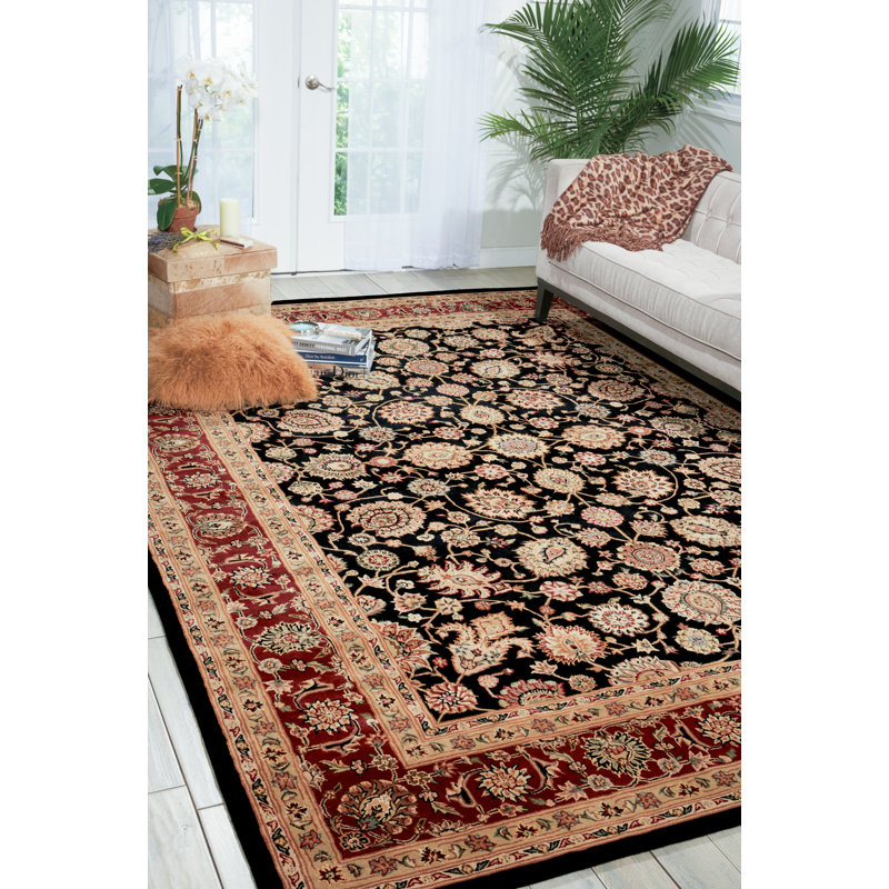 Ellerswick Wool Oriental Indoor Rug, Rectangle 8'6" x 11'6"