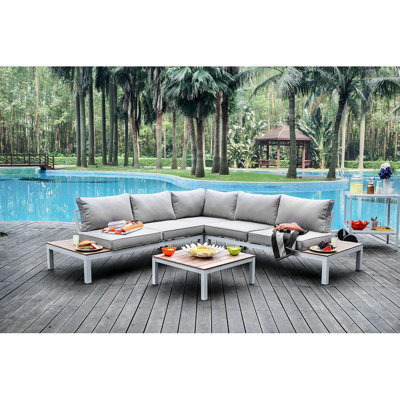 Winona Wicker Outdoor Ottoman