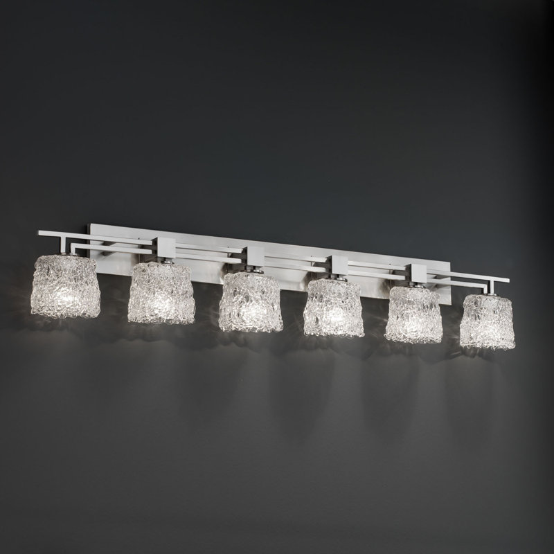 Chetanna 6 - Light Vanity Light, Lace, Oval, Brushed Nickel