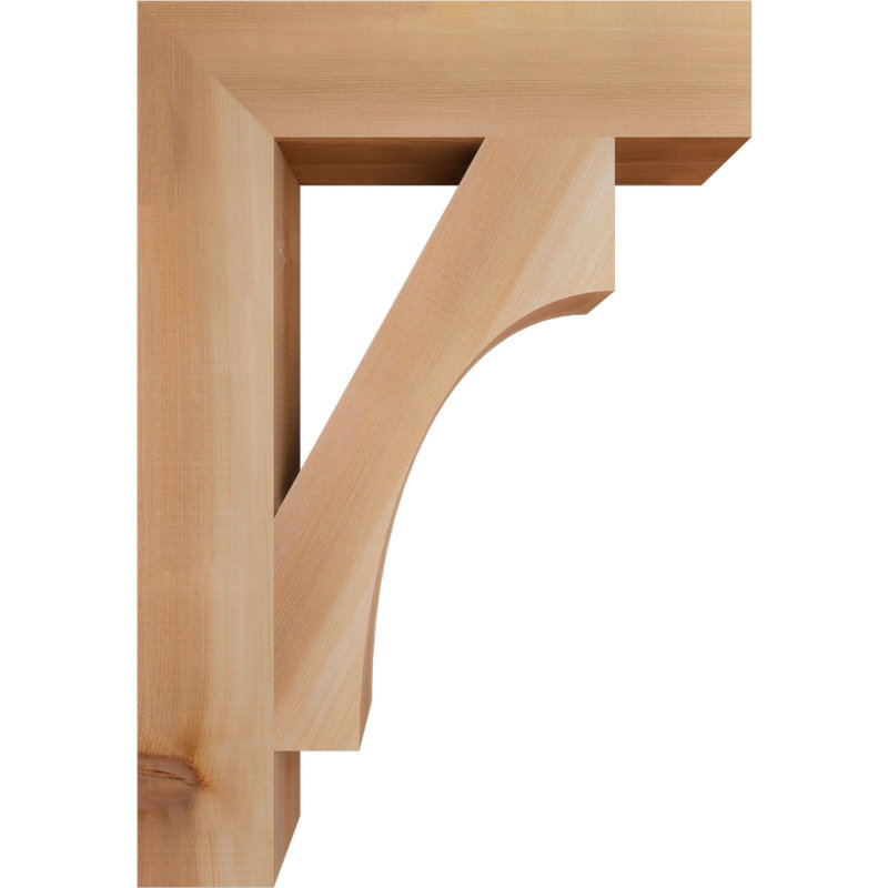 Support Westlake Block, Cèdre rouge de l'Ouest (lisse), H 26 po x l 3,5 po x P 18 po