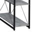 Bureau avec tablettes ouvertes et huche-2049897581