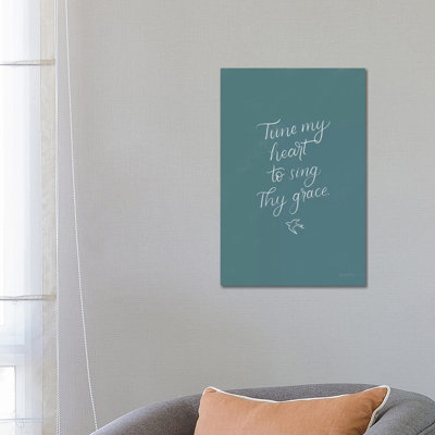 Sunday Hymn II by Becky Thorns - Wrapped Canvas Print