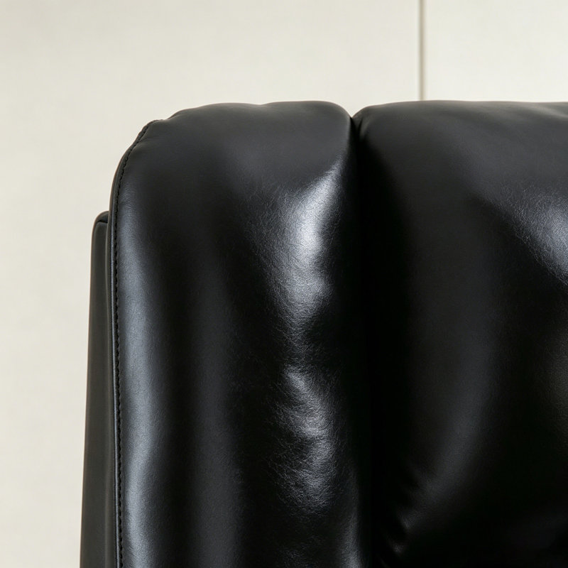Fauteuil inclinable Power Lift, Cuir noir