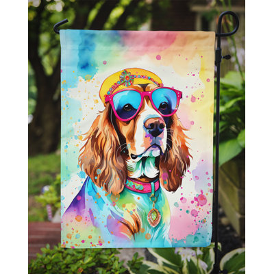Drapeau de jardin Hippie Dawg