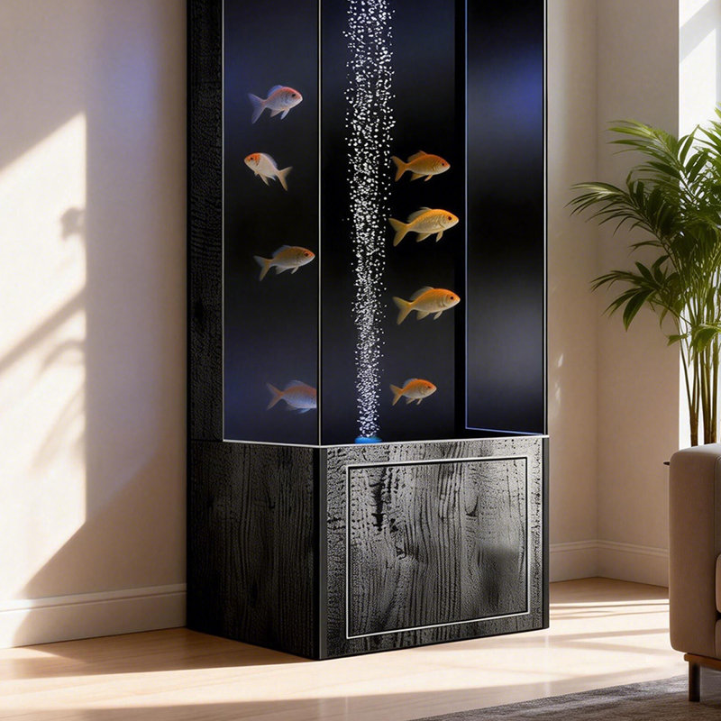 Aquarium 65-72 gallons, 19.69, Noir