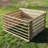 Kymber Easy Fill Wooden Compost Bin Composter 718 Litres