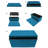 Sorbus Faux Suede Storage Bench, Medium-22758449