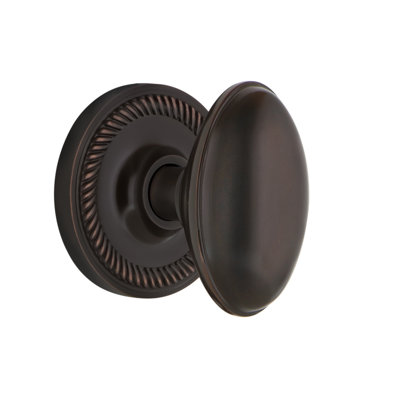 Rope Rosette with Homestead Door Knob
