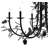 Rustic Lodge 24 - Light Dimmable Empire Chandelier