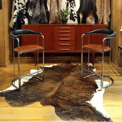 Berniece Cowhide Animal Print Indoor Rug