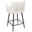 Panaca Upholstered Counter Stool with Metal Frame-473863673
