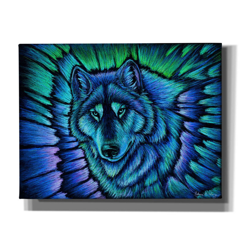 Sur toile, H 26 po x l 34 po x P 1,5 po