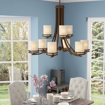 Hendrik 9 - Light Dimmable Tiered Chandelier