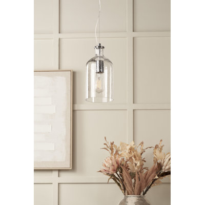 Bellamy 1 - Light Silver Pendant