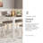 Damonee Dining Table And 4 Chairs And Bench (Set Of 6)
