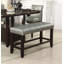 Banc rembourré en similicuir-1179740147