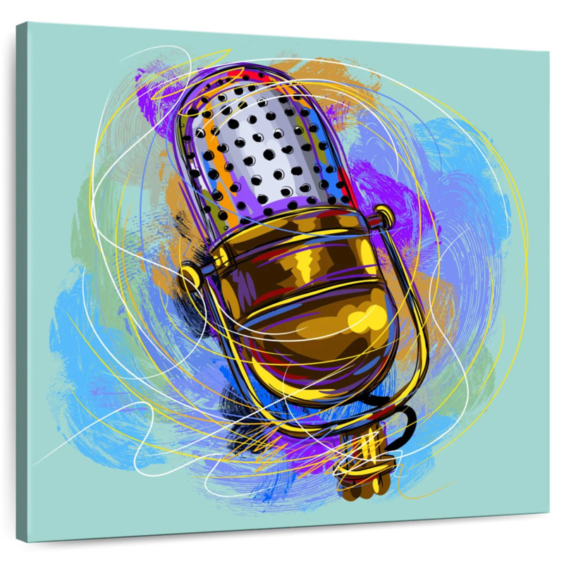 Microphone griffonné Abarca