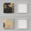 Peinture décorative sur toile (2 pièces)-712437114