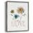 Simple Love Framed Print - Solid Wood-1154353027