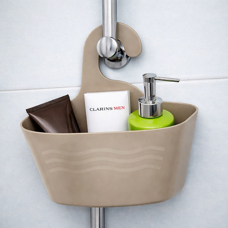 Shower Caddy Portable Shower Caddy, Taupe