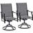 5-Piece Outdoor Patio Dining Set with 360° Swivel Chairs and Round Table-250265150-250265146