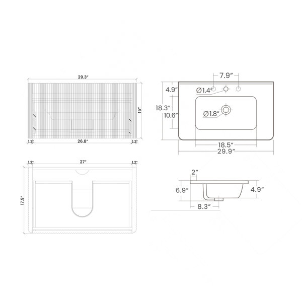 Dimensions du produit
