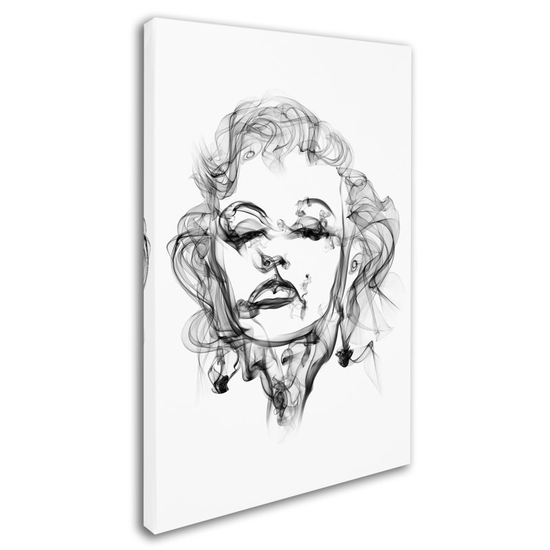 «Marilyn Monroe» par Magar Magar, impression sur toile tendue, H 19 po x l 12 po