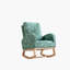 Chaise berçante Modern Green