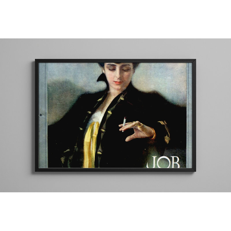 Tennyson Oil Print, 12.75" H x 15.75" W, Natural Oak