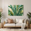 Art mural en métal vert Hawaiian Palm Fronds-1333099143