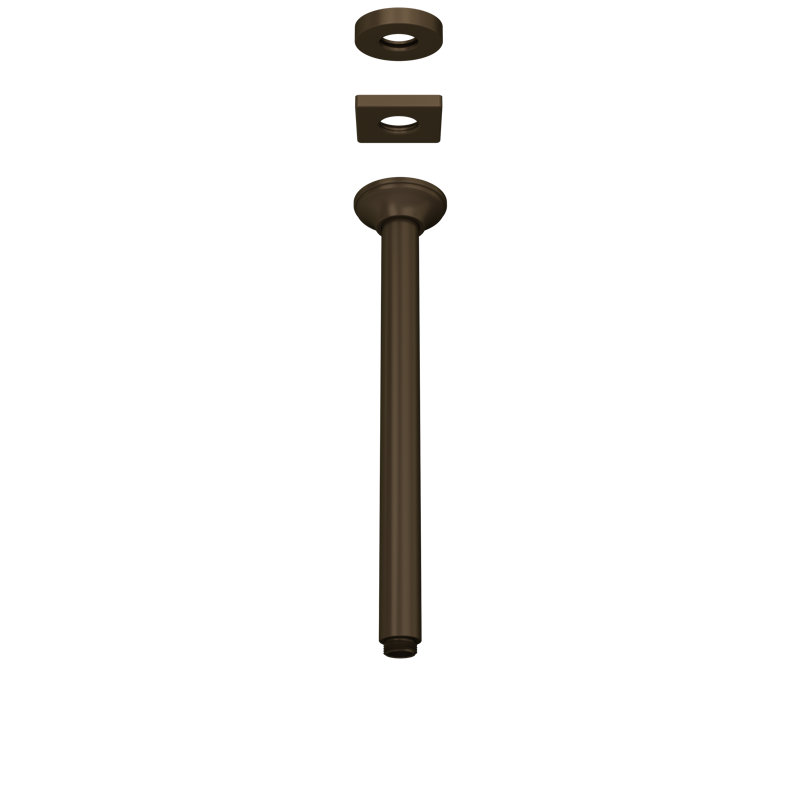 Rohl 13" Ceiling Mount Shower Arm, Tuscan Brass