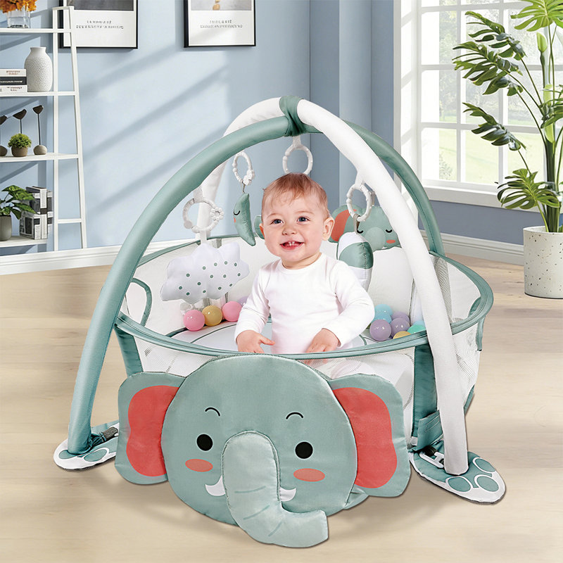 Tapis de jeu pour bébé Elephant, H 35,3 po x L 27,5 po x l 19,5 po