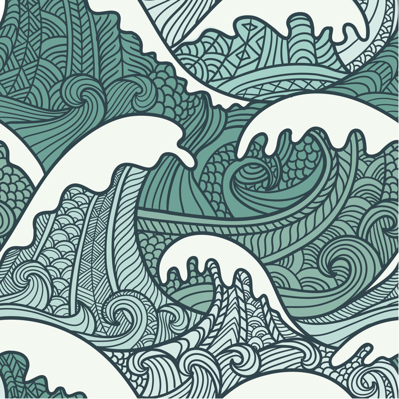 Motif sans soudure, H 12 po x l 12 po