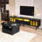 Stylish TV Stand And Coffee Table Set For Living Room, Enhancing Space And Functionality.