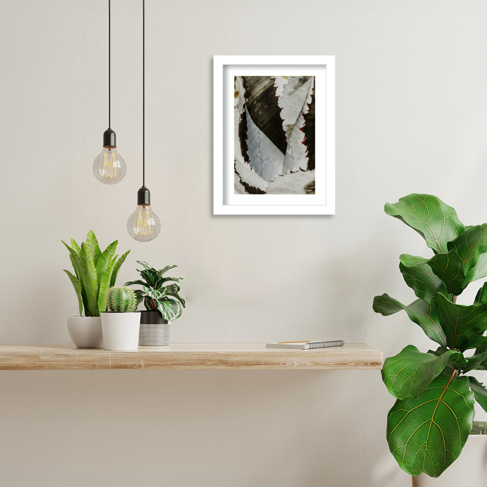 Daisey "Nova" Print by Shot by Clint, 13" H x 10" W, White
