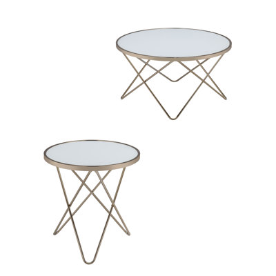 Ensemble de tables basses 2 pièces Giacob
