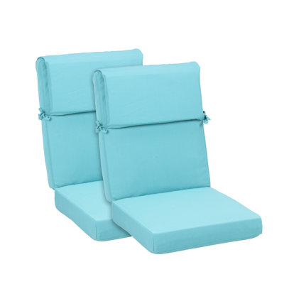20 x 20 Inch Outdoor Rocking Chair Cushion Set of 2