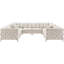 Canapé modulaire en velours 138 po-82750495