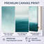 «Teal Sky Horizon I», art mural bleu nature-2082203119-2082203121