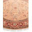 Tapis unique noué à la main Weirsky - rose Weirsky