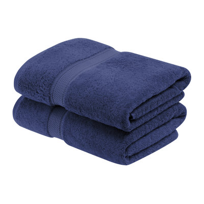 Renata 800 GSM 2 Piece Egyptian-Quality Cotton Bath Towel Set